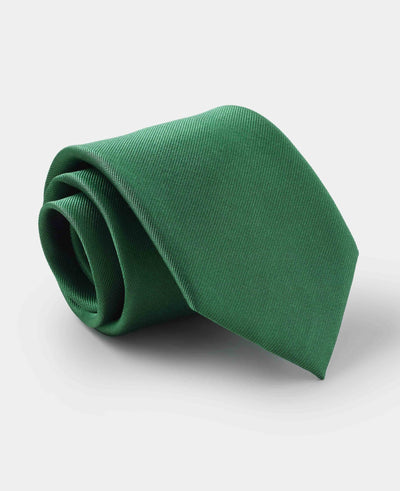 Green Silk Tie