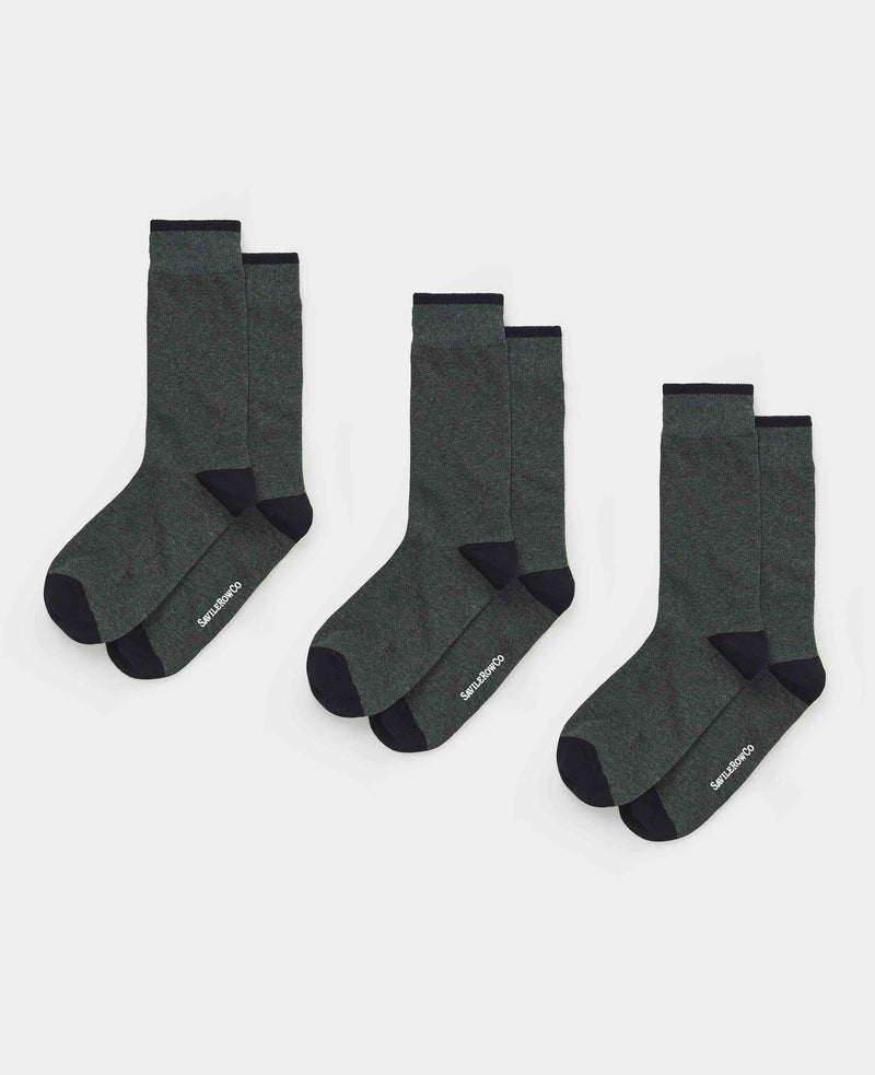 grey black three pack socks mso102dkb grey