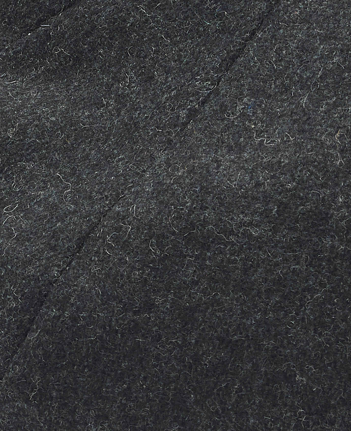 Grey Melton Wool Baker Boy Cap