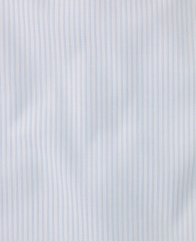 Hudson Fine Blue Stripe Made-To-Measure Shirt