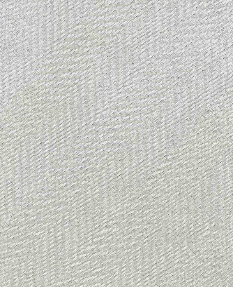 Men's Ivory Herringbone Seven Fold Silk Tie fabric detail