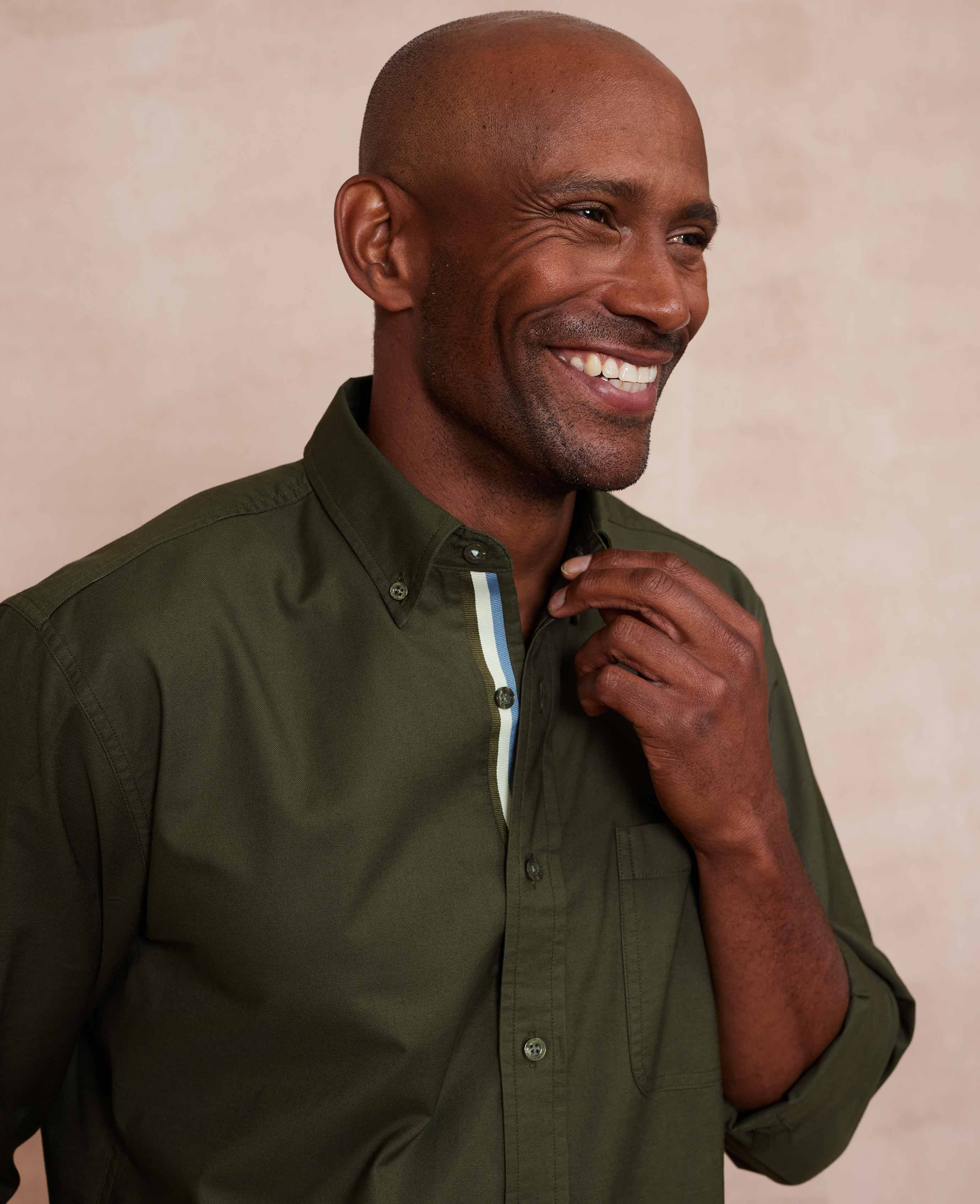 Khaki casual discount