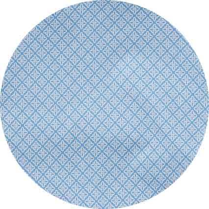 Men's Light Blue Cotton Foulard Print Lounge Shorts fabric swatch