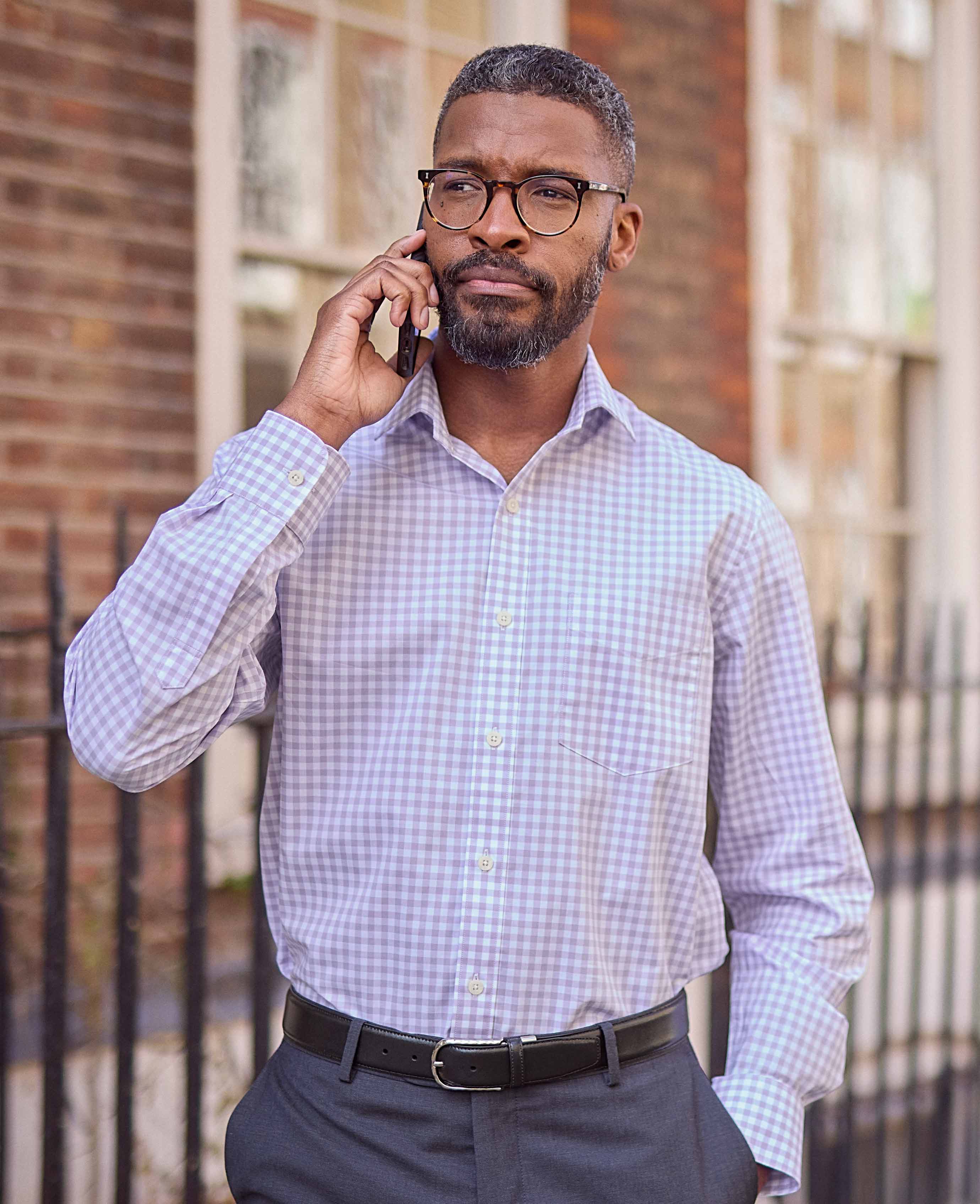 Men's Gingham Shirts | Check Shirts – Savile Row Company