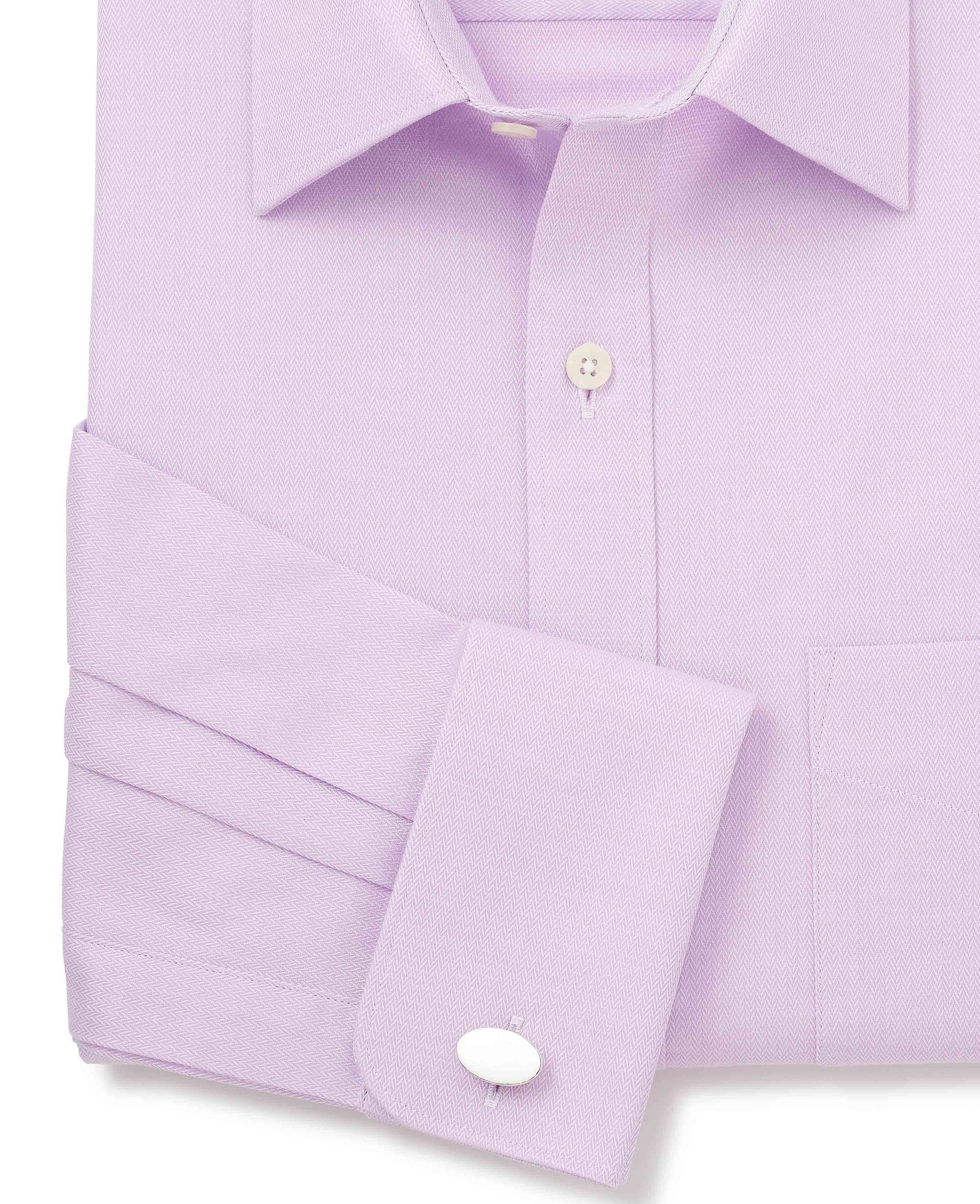 amazon purple dress shirt Brooks Brothers Men's Stretch Supima Cotton Non-Iron Twill Ainsley Collar Dress Shirt | Lavender