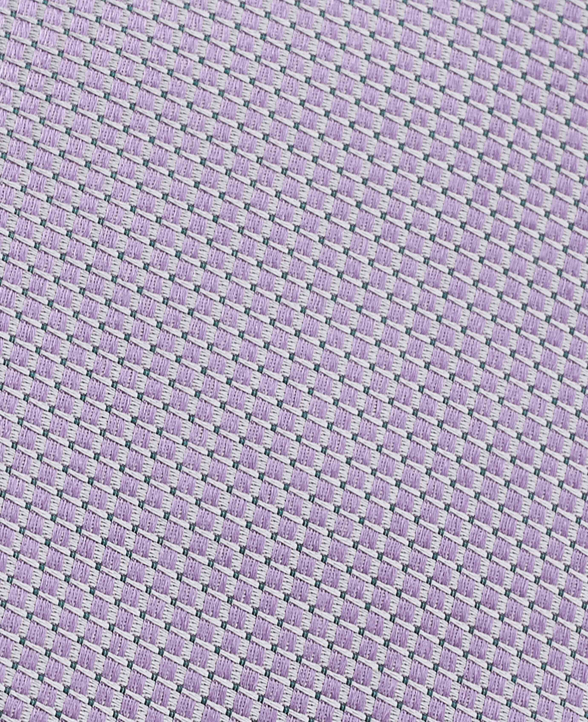 Men's Lilac Textured Silk Tie fabric detail