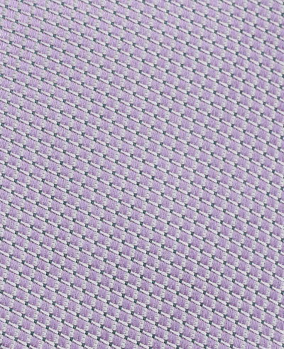 Lilac Textured Silk Tie