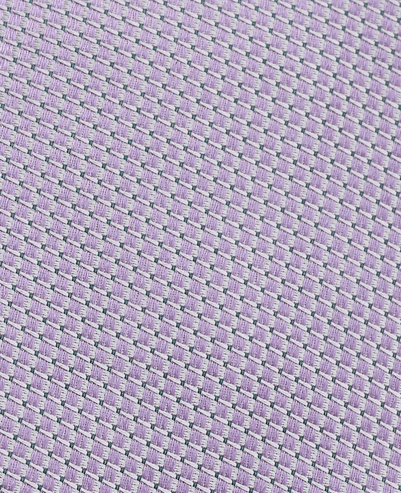 Lilac Textured Silk Tie