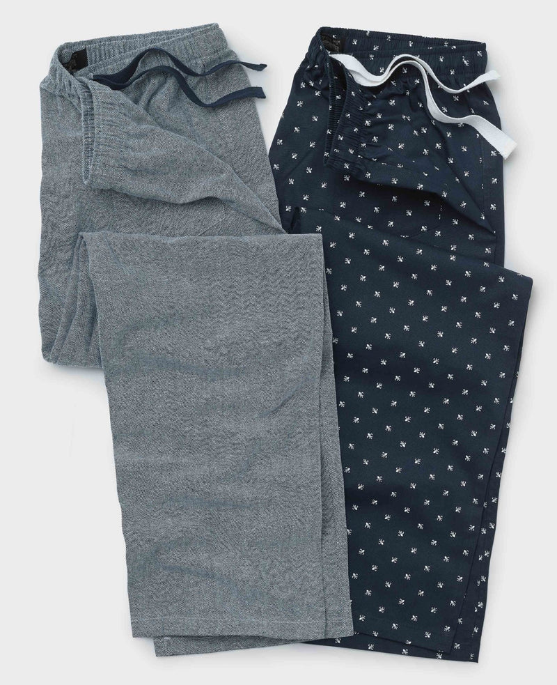 Cotton Printed Lounge Pants Multipack