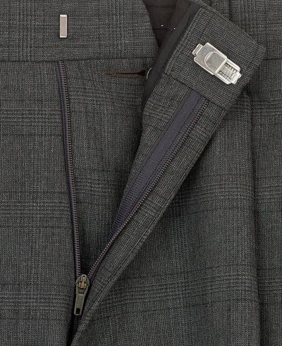 Grey Prince of Wales Check Classic Fit Trouser