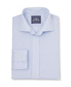 Michael Blue Fine Bengal Made-To-Measure Shirt