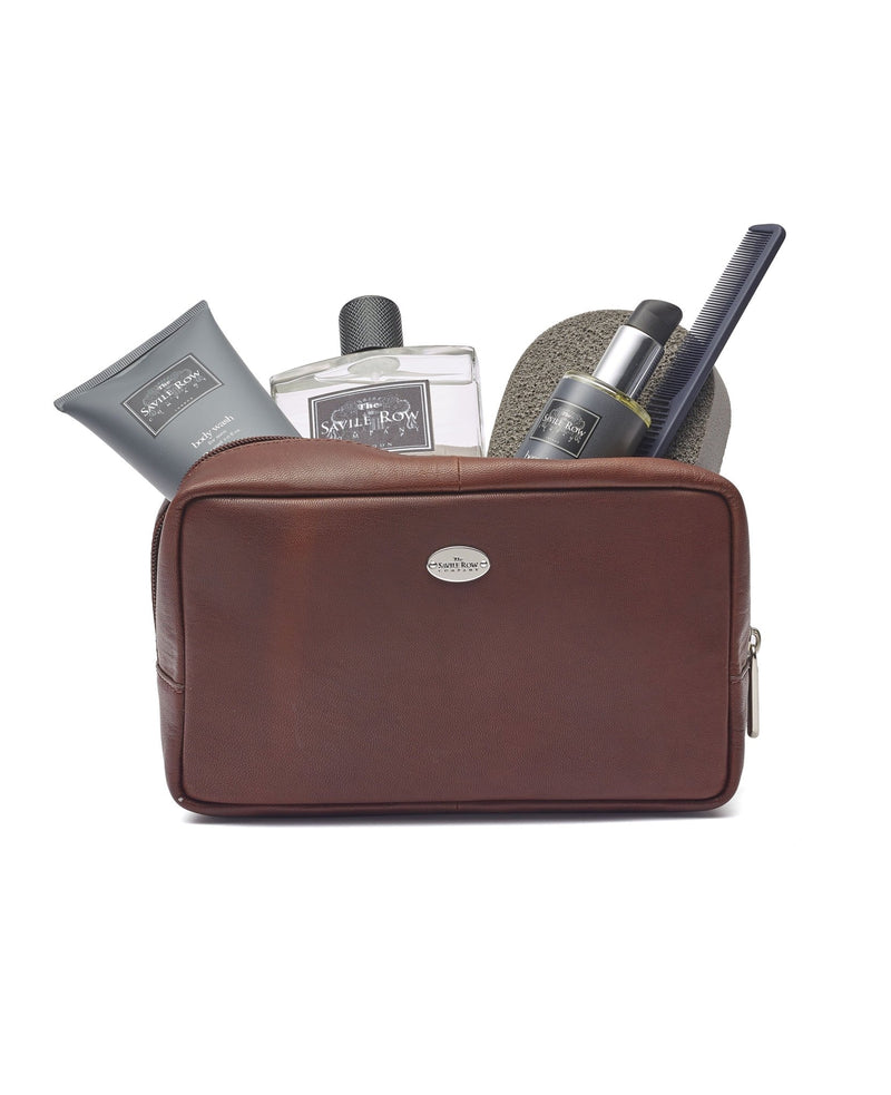 Brown Savile Row Company washbag