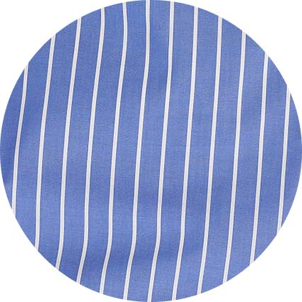 Blue Stripe Cotton Lounge Pants