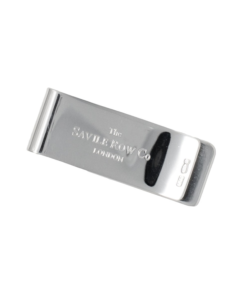 Engravable Sterling Silver Money Clip With Presentation Box