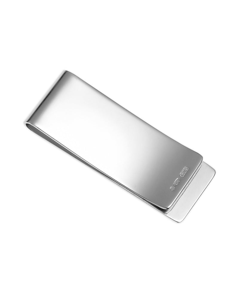 Engravable Sterling Silver Money Clip