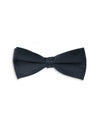 Black Ready Tied Silk Bow Tie