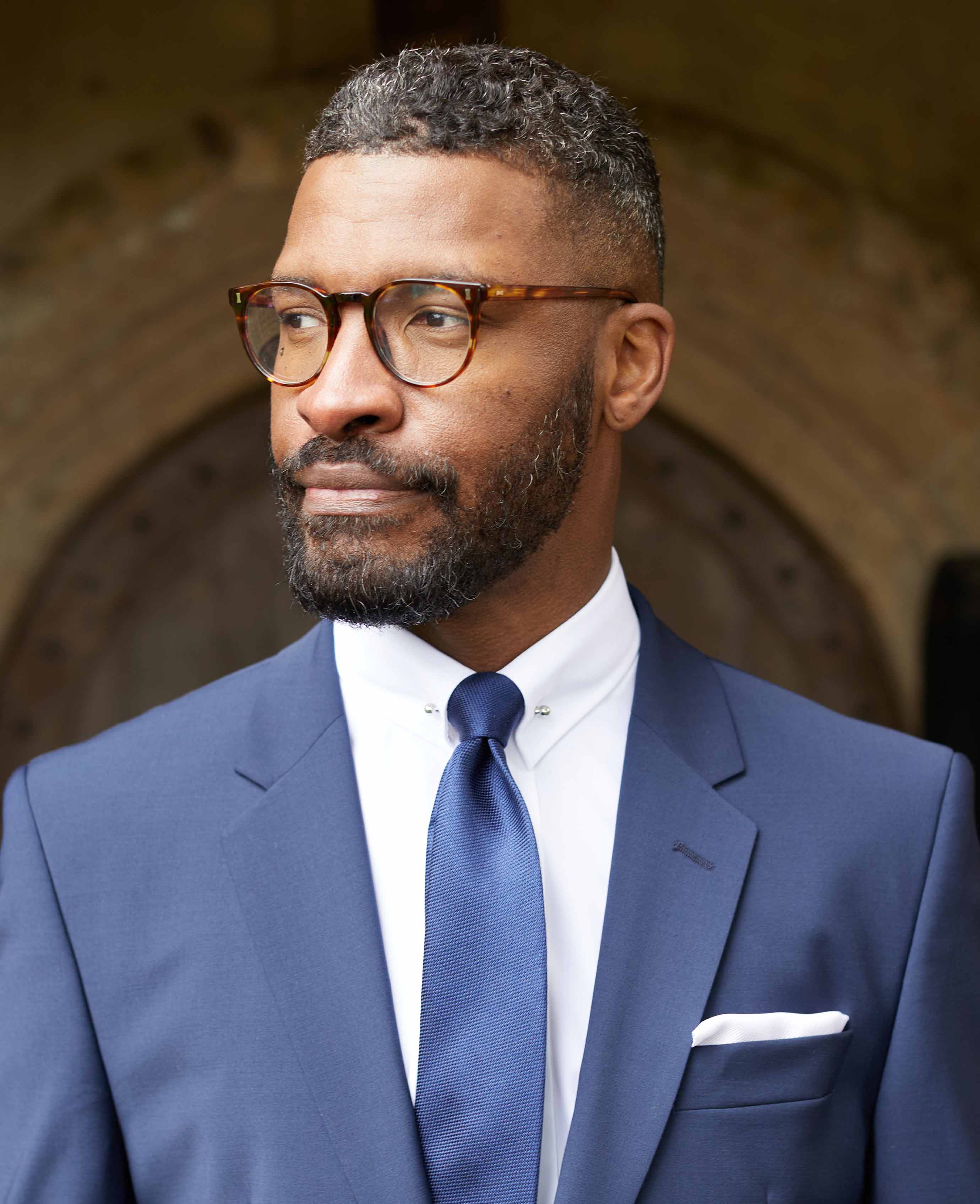 Silk twill neck tie　ネイビー Slim Navy Twill Silk Tie | Turnbull & Asser
