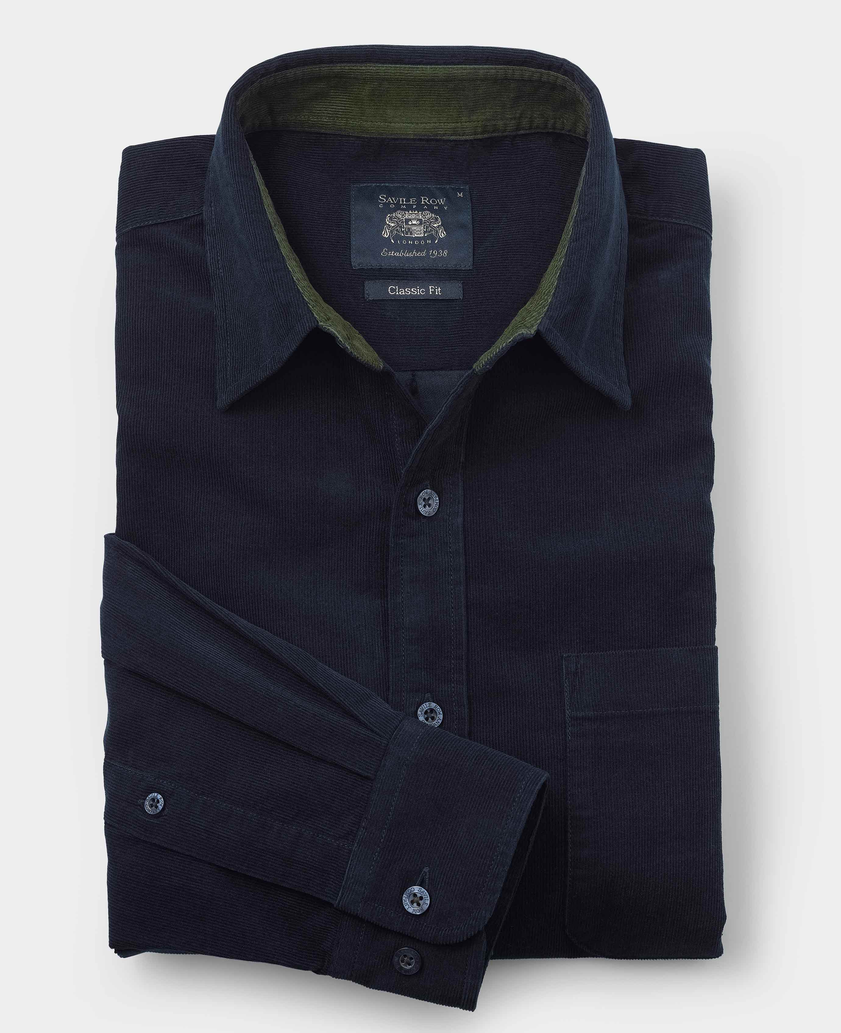 Men's Corduroy Shirts | Babycord Shirts | Savile Row Company