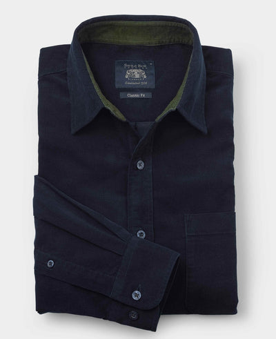Men's Navy Shirts | Wardrobe Essential | Savile Row Company Men's Navy Shirts | Wardrobe Essential | Savile Row Company
