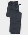 Navy Cotton Check Lounge Pants