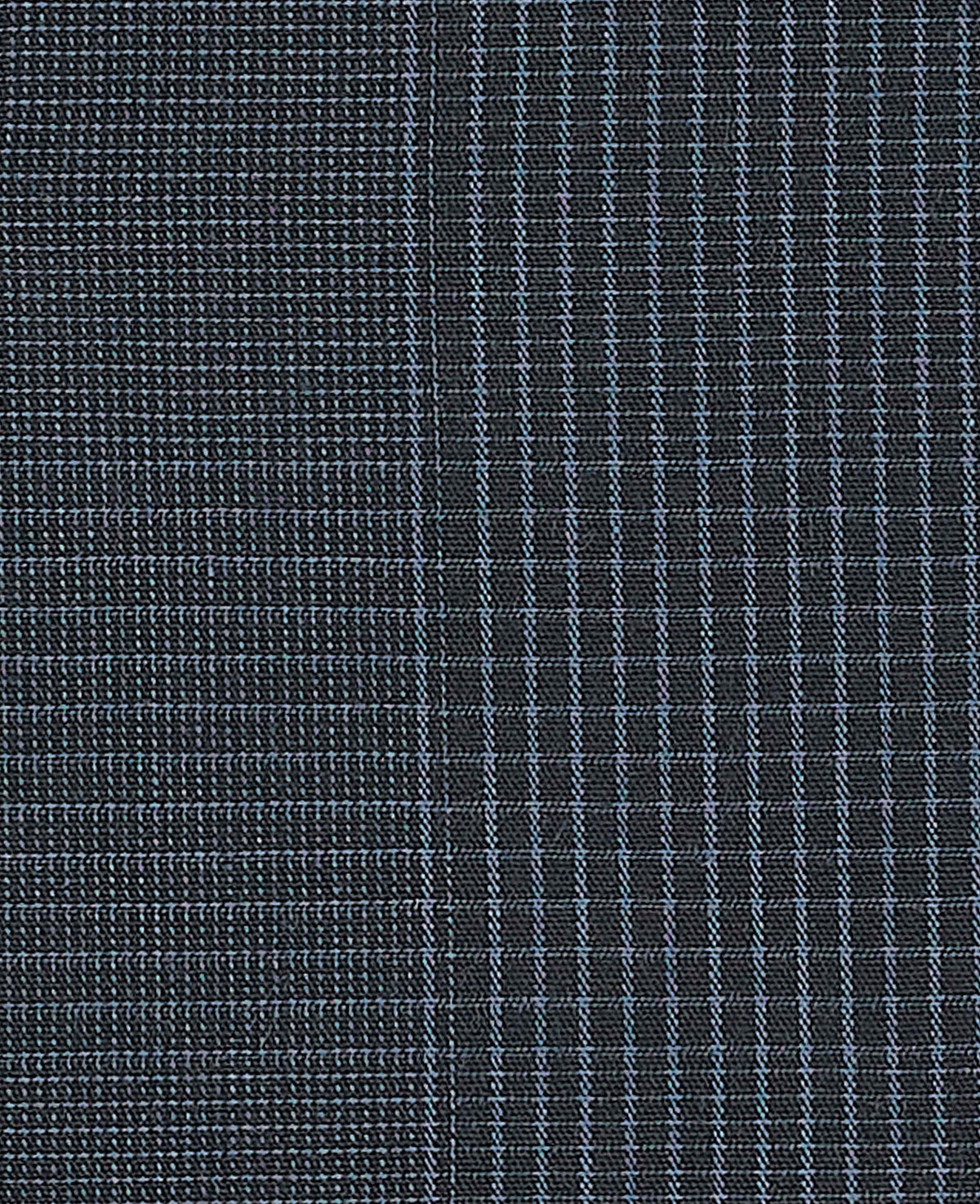 Navy Cotton Revere Collar Check Pyjamas