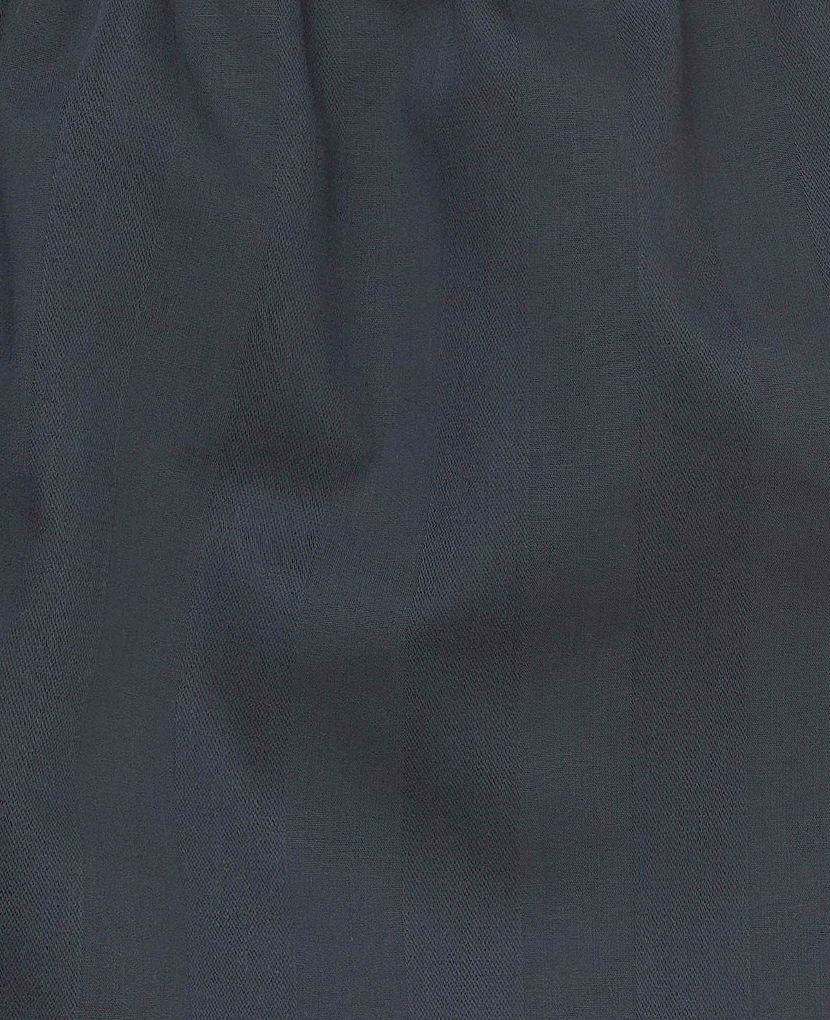 Navy Cotton Satin Stripe Boxing Shorts