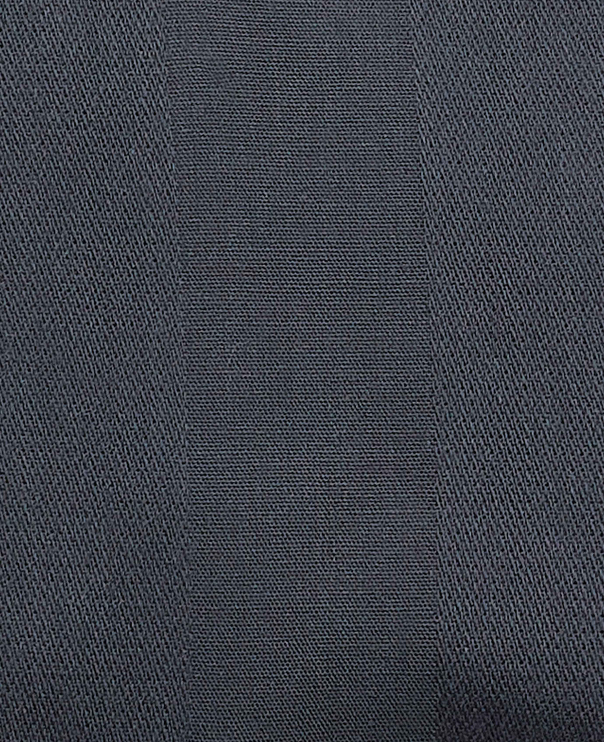 Navy Cotton Satin Stripe Pyjamas