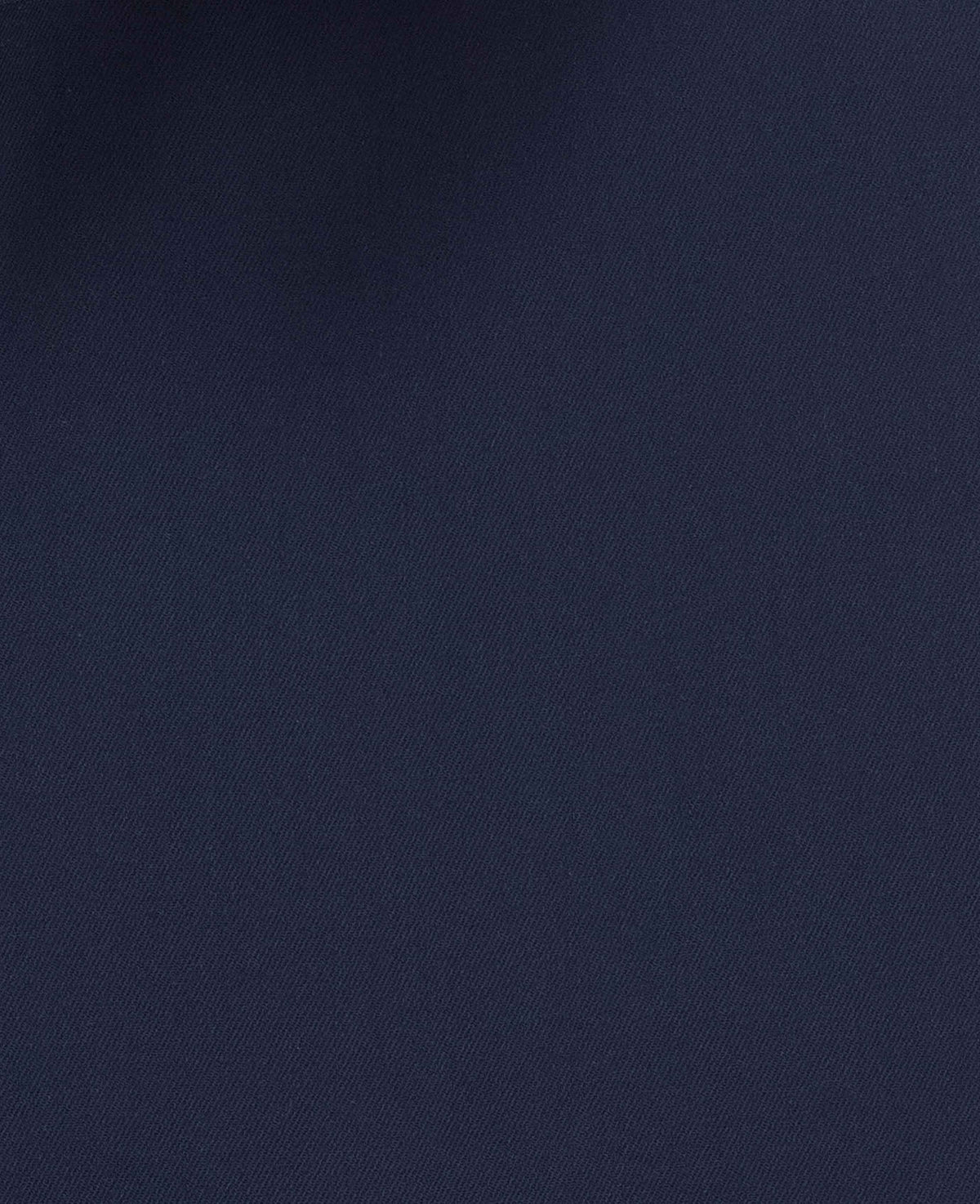 Navy Cotton Twill Classic Fit Formal Shirt - Single Cuff