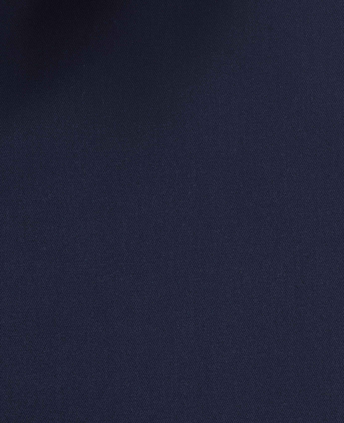 Navy Cotton Twill Slim Fit Formal Shirt - Single Cuff