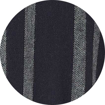 navy grey striped brushed cotton dressing gown mdg1154dng fabric swatch