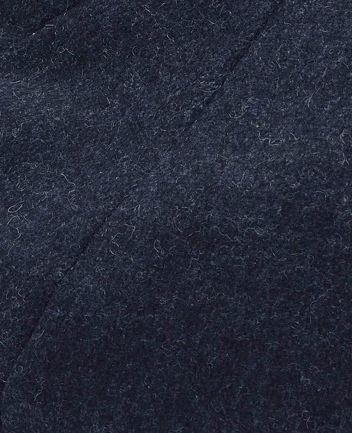 Navy Melton Wool Baker Boy Cap