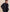 Navy Quilted Jacket With Corduroy Trim
