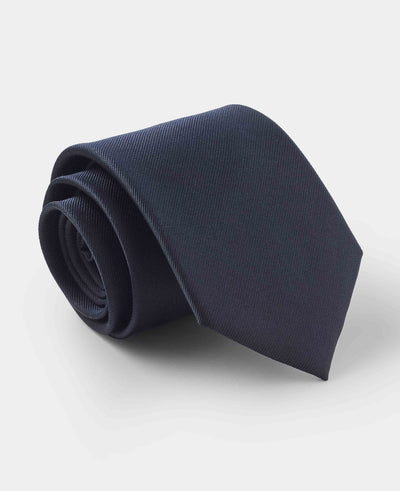 Dark Navy Silk Tie