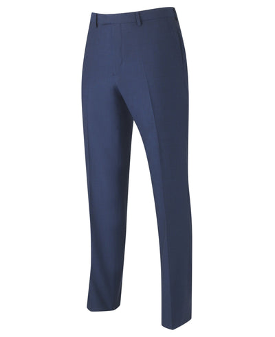 Men's Navy Tailored Fit Suit Trousers
