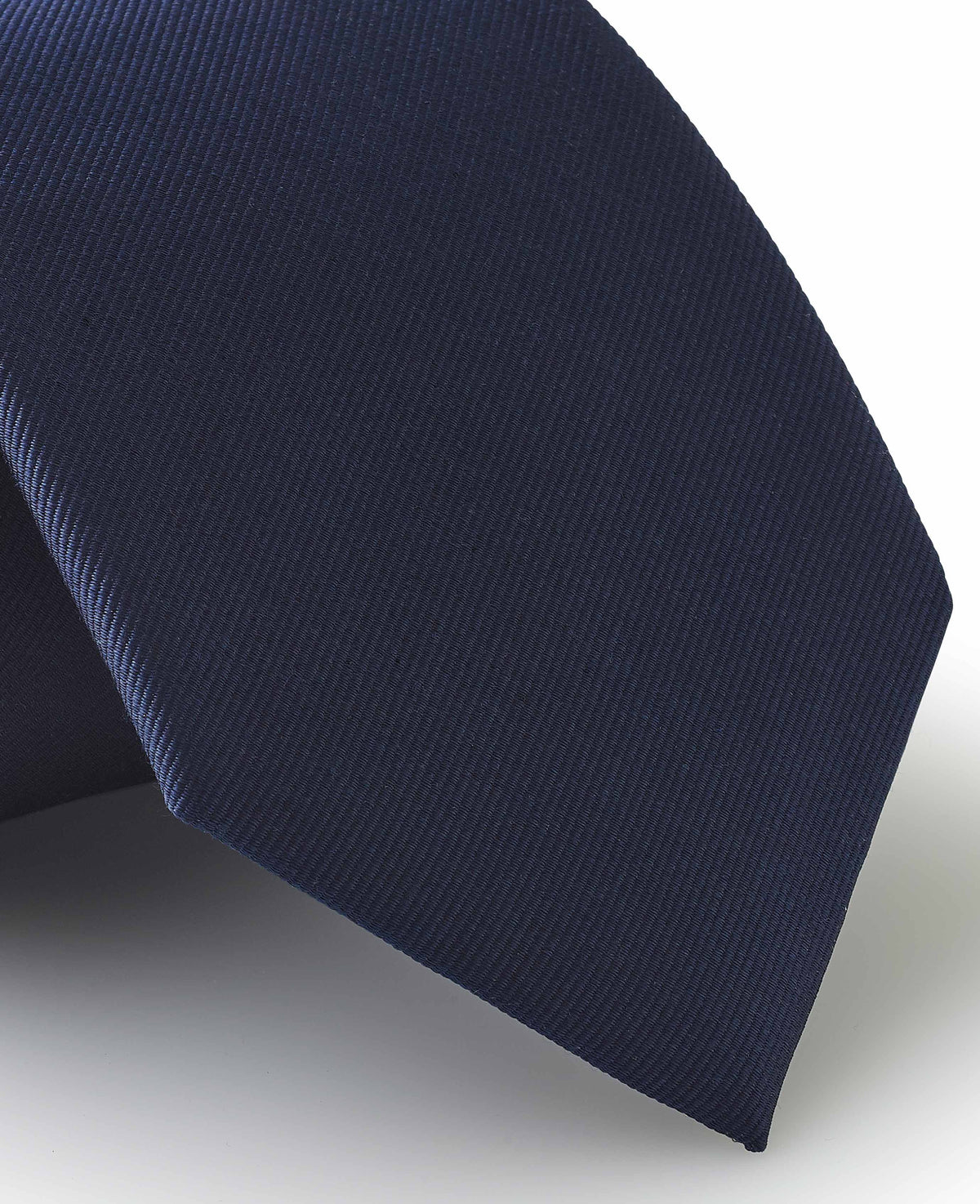 Navy Twill Silk Tie in Gift Box