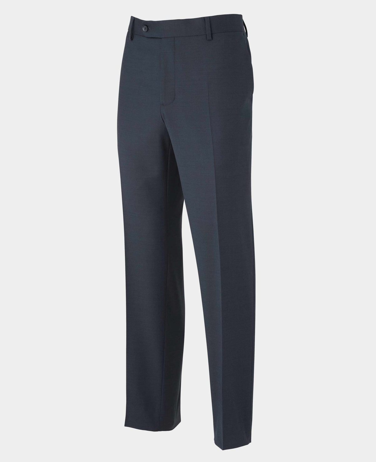 Men's Navy Wool Blend Tailored Suit trouser mannequin