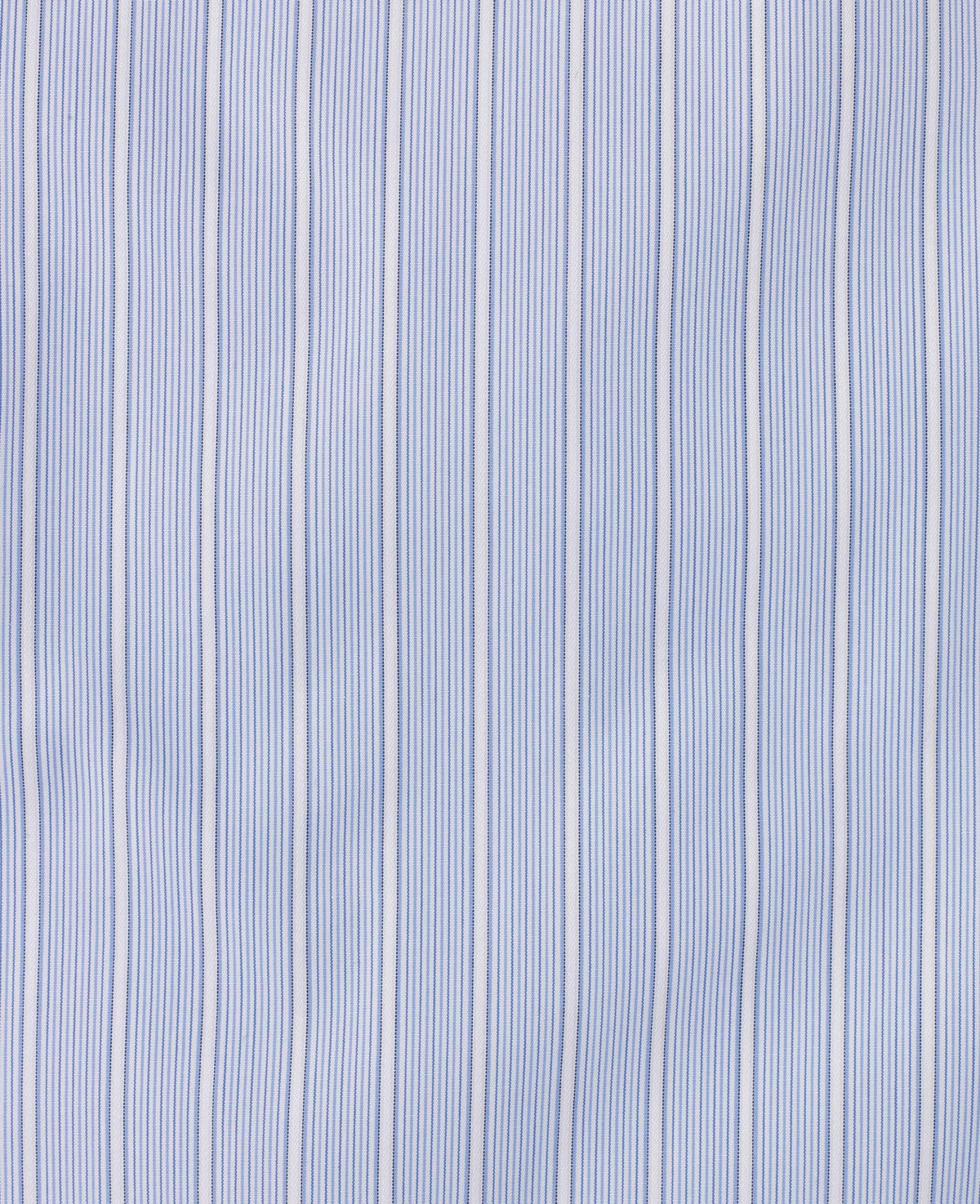 noah blue white stripe made to measure shirt fabric detail
