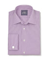 Piers Lilac Fine Bengal Made To Measure Shirt