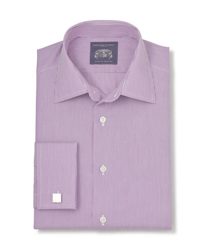 Piers Lilac Bengal Made-to-Measure Shirt