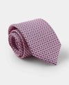 Pink Chain Silk Tie