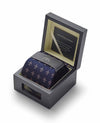 Pink Fleur De Lys Silk Tie in Gift Box