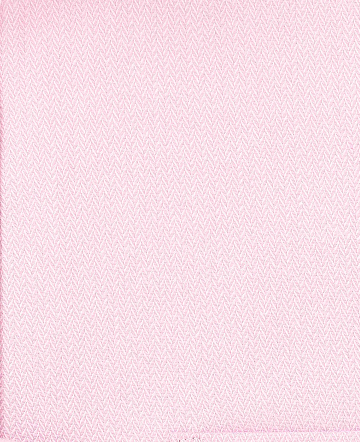 Men's Pink Herringbone Cotton Classic Fit Formal Shirt With Double Cuffs fabric detail