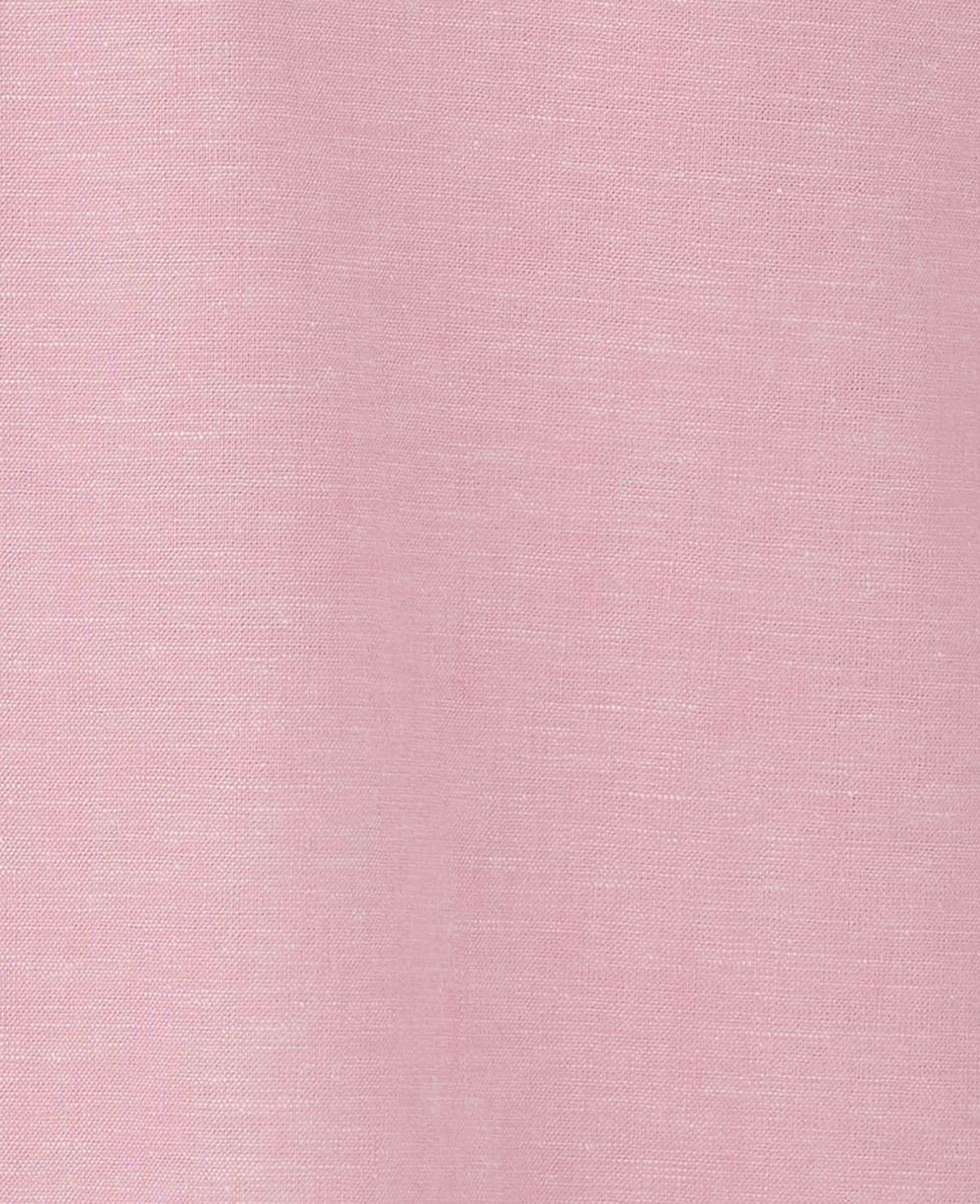 Men's Pink Linen Cotton Classic Fit Button-Down Casual Shirt fabric detail
