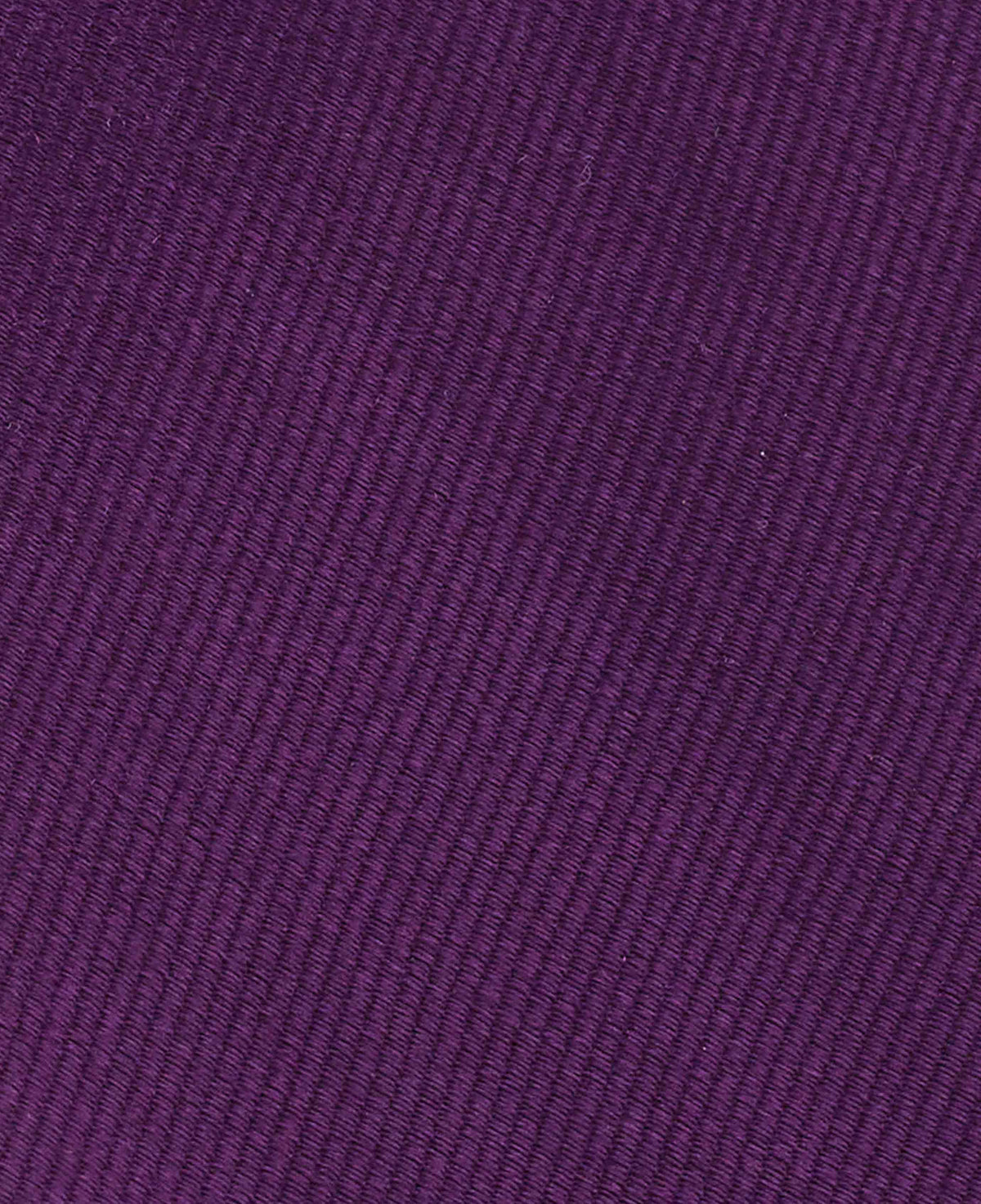 Purple Fine Twill Silk Tie