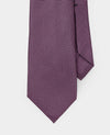 Purple Herringbone Seven Fold Silk Tie
