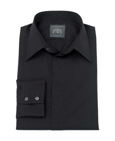 Make your own made to measure dark grey shirts online