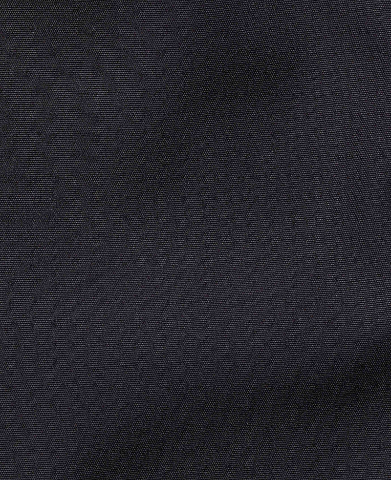 Quentin Dark Grey Poplin Made To Measure Shirt FABRIC DETAIL
