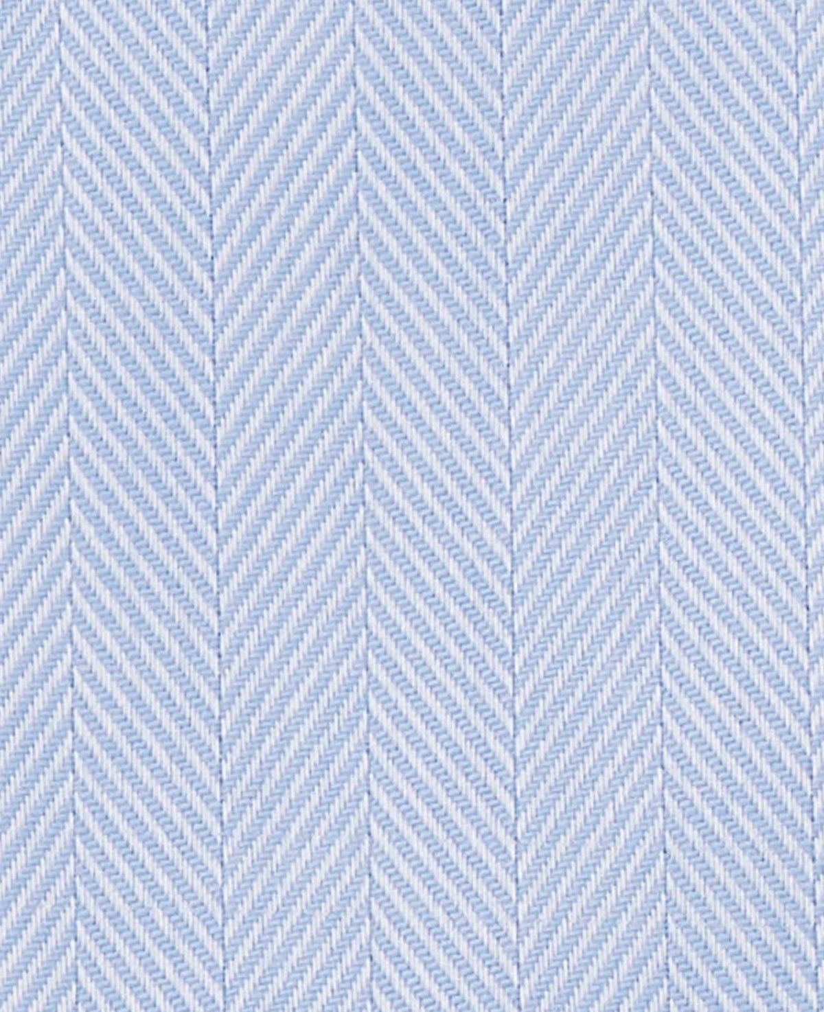 rafel pale blue herringbone made to measure shirt fabric detail