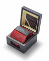 Red Chain Print Silk Tie in Gift Box