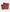 Men's Red Floral Print Silk Pocket Square